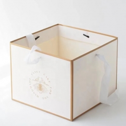 White Card Bakery Box Cake Box